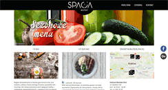 Desktop Screenshot of bistrospacja.pl